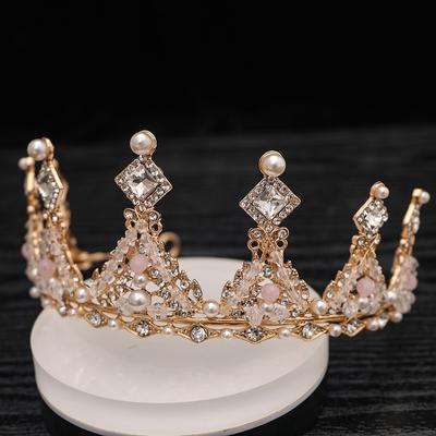 Krone Stirnband Kopfbedeckung Kinder Prinzessin Mädchen Diamant Krone Kristall Kinder Haar Zubehör