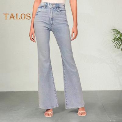 Dámské Zimní džíny Knoflík uprostřed pasu Zapínání na zip Velká velikost Slim Fit Kapsy Rovná široká noha Streetwear Kalhoty Denní nošení Dlouhé kalhoty