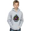Harry Potter Boys Neon Hogwarts Crest Hoodie
