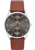 SKAGEN Holst Charcoal Dial Brown Leather Men Watch Women's Quartz Watch Holst Charcoal Dial Brown Leather Men's Watch 6 SKW6086