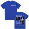 Rapper Morad MDLR 2025 Tour Graphic Tshirts Unisexs Clothing Retro Gothic Oversized Tshirt Unisex High Quality Crewneck T Shirts