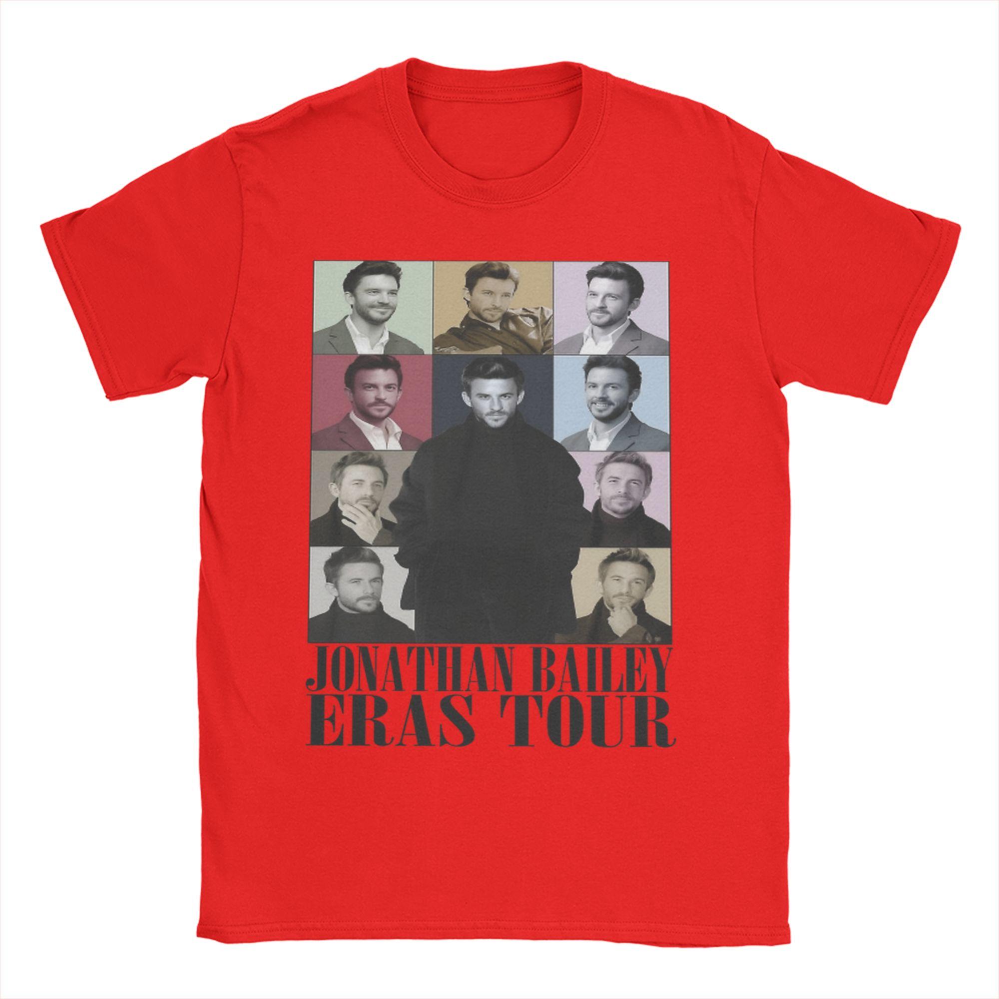 Jonathan Bailey   T Shirt Mens  Cotton Creative TShirt Crewneck  Tees Short Sleeve Clothes Gift Idea S