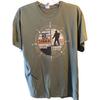 Gildan Men’s XL Olive Green Fairmont Canada Short Sleeve Cotton T-Shirt