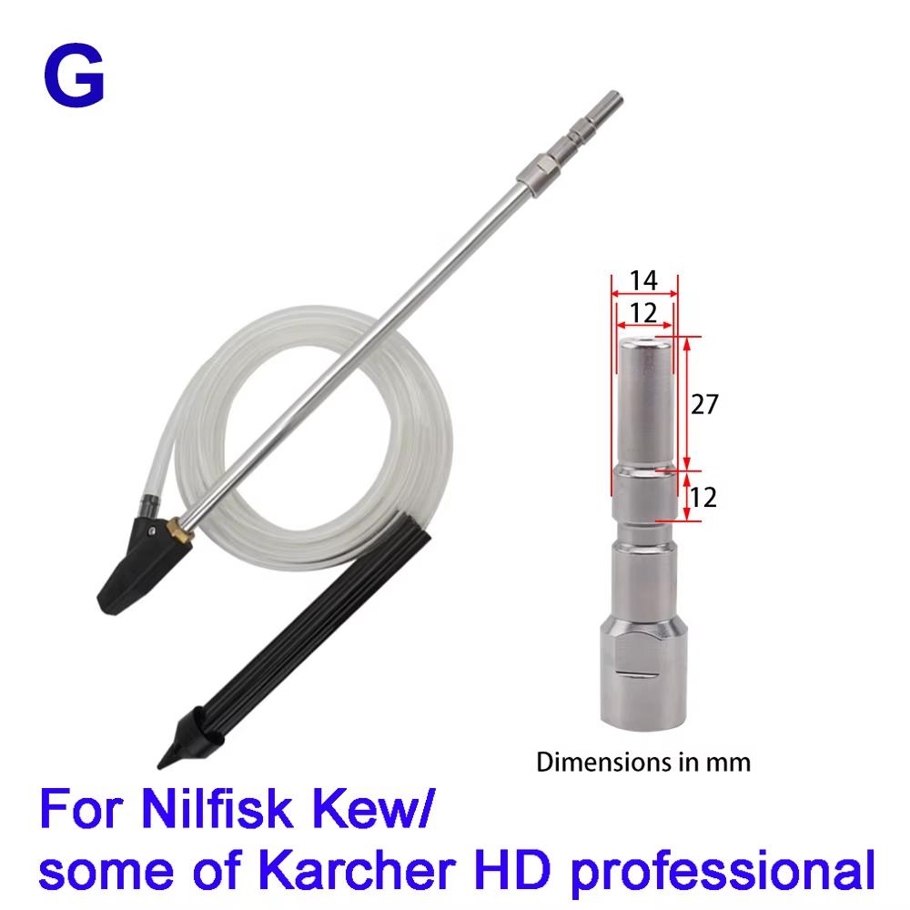Pressure Washer SandBlasting Kit Wet Sandblaster Lance Nozzle for Karcher Huter Interskol Lavor Parkside High Pressure Washer
