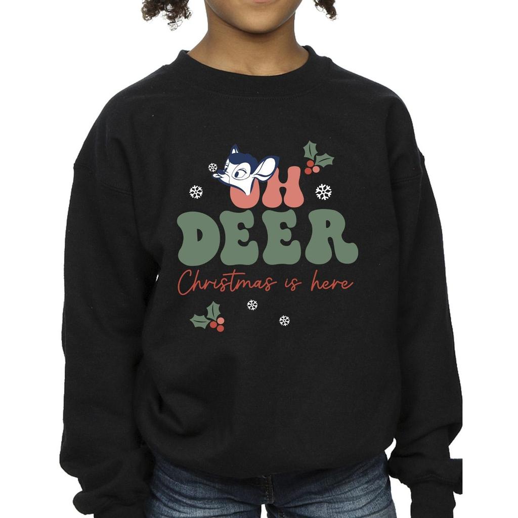 Disney Girls Bambi Oh Deer Sweatshirt