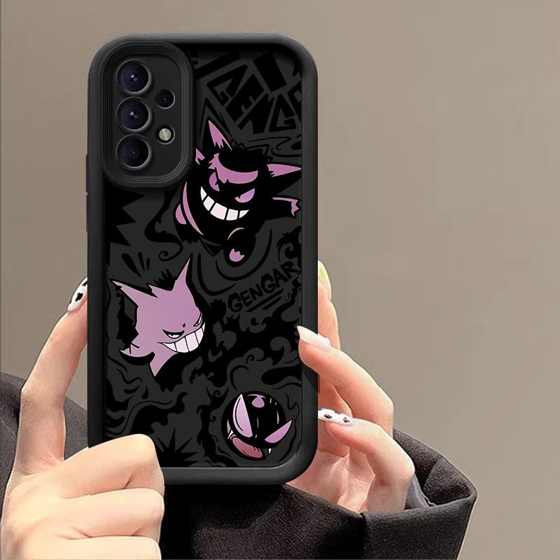 

P-Pokemons Anime Gengars Case For Samsung Galaxy A55 Cases A35 A13 A54 A53 A52 A34 A33 A32 A21S A14 A23 A24 A51 A71 Phone Cover Samsung A51 4G