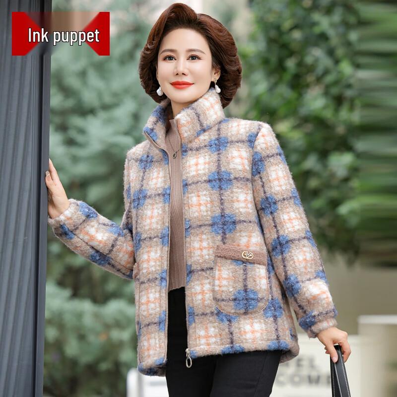 2025 New Autumn/Winter Cotton Padded Jacket for Middle-Aged Moms