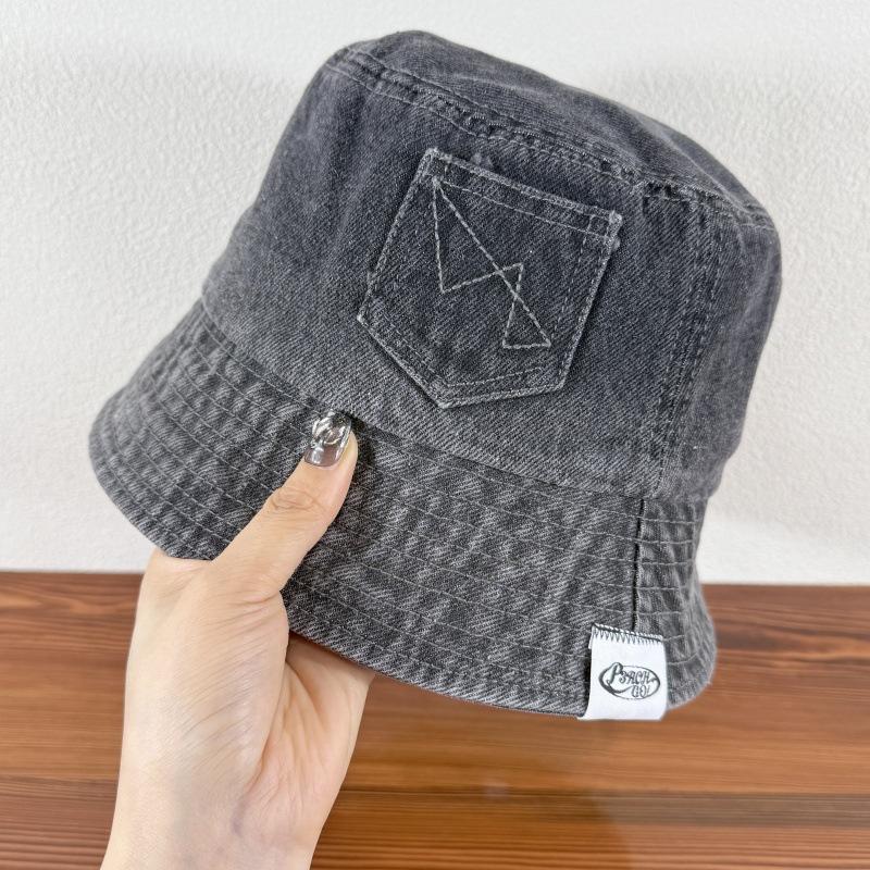 Women's Cowboy Fisherman Hat Sun Shading Hat Basin Hat Foldable Bucket Hat Hiking Hat