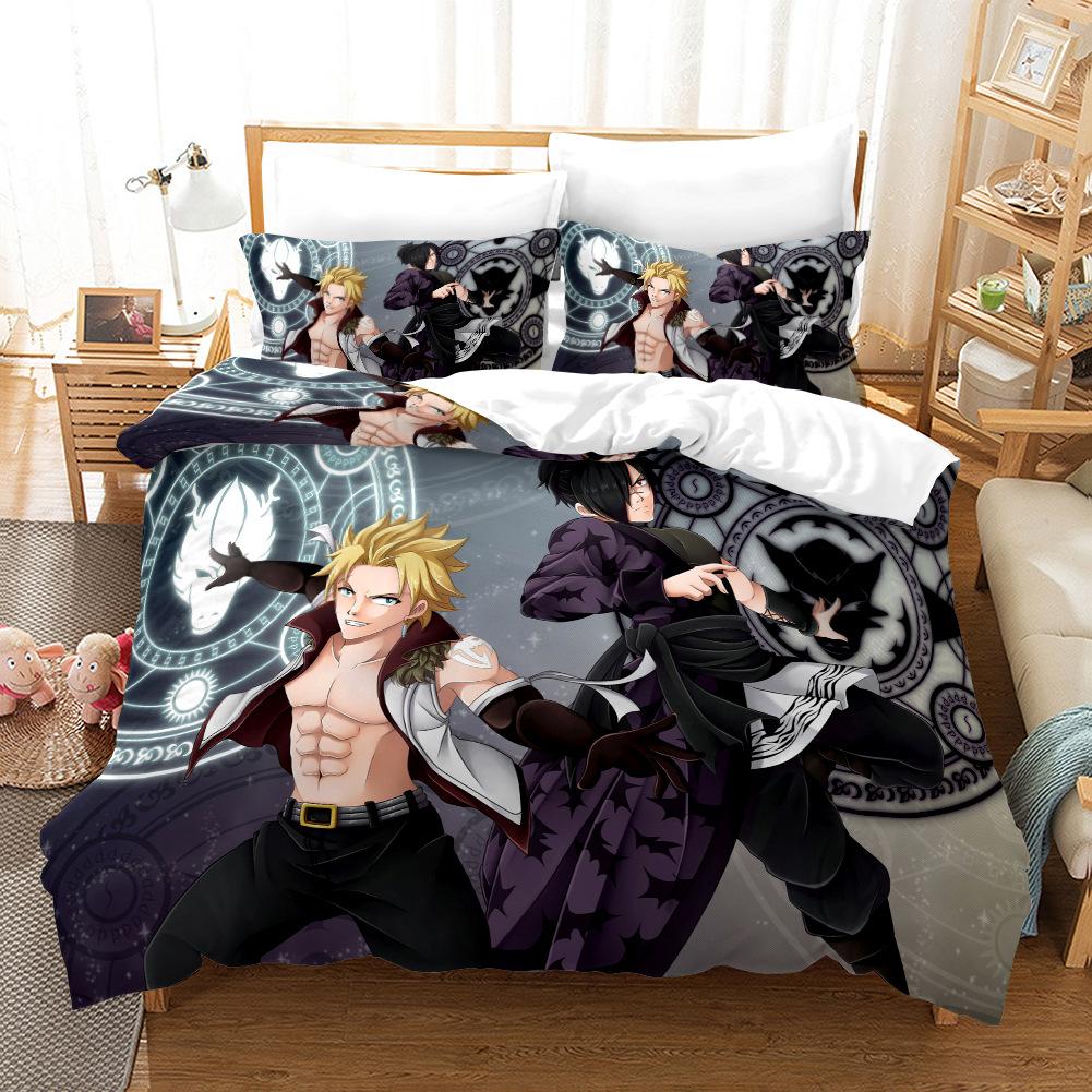 

3D Quilt Cover Digital Printing, Three-Piece Set 140 * 210 two-piece set