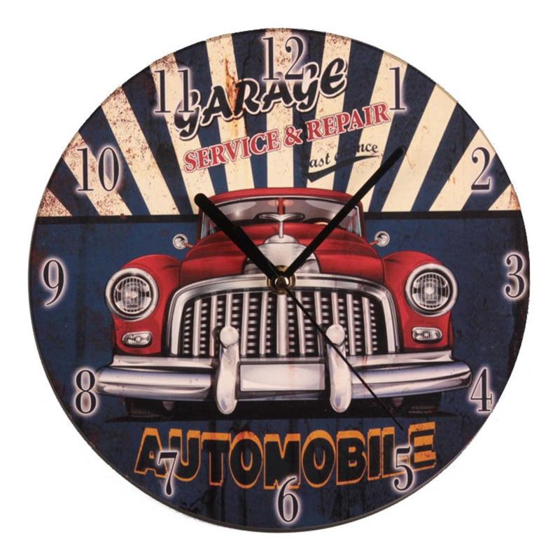 Wall Wooden Clocks Brief Design Silent Home Cafe Office Wall Decor 9inch Wall Art Large Wall Clocks 23cm Coffee Houses