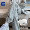 JEANSWEST CLUB Women's Loose Milk Silk Jogger Pants