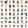 100 Realistic Dog Stickers, Dog Emoticon Package Stickers, Funny Sand Sculpture Puppy Decoration Stickers