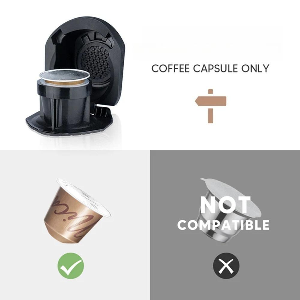 Wiederverwendbarer Kaffee-Kapseladapter Kaffee-Kapseln Adapter Kapselhalter Filter für Kaffeemaschine Zubehör Kaffeezubehör