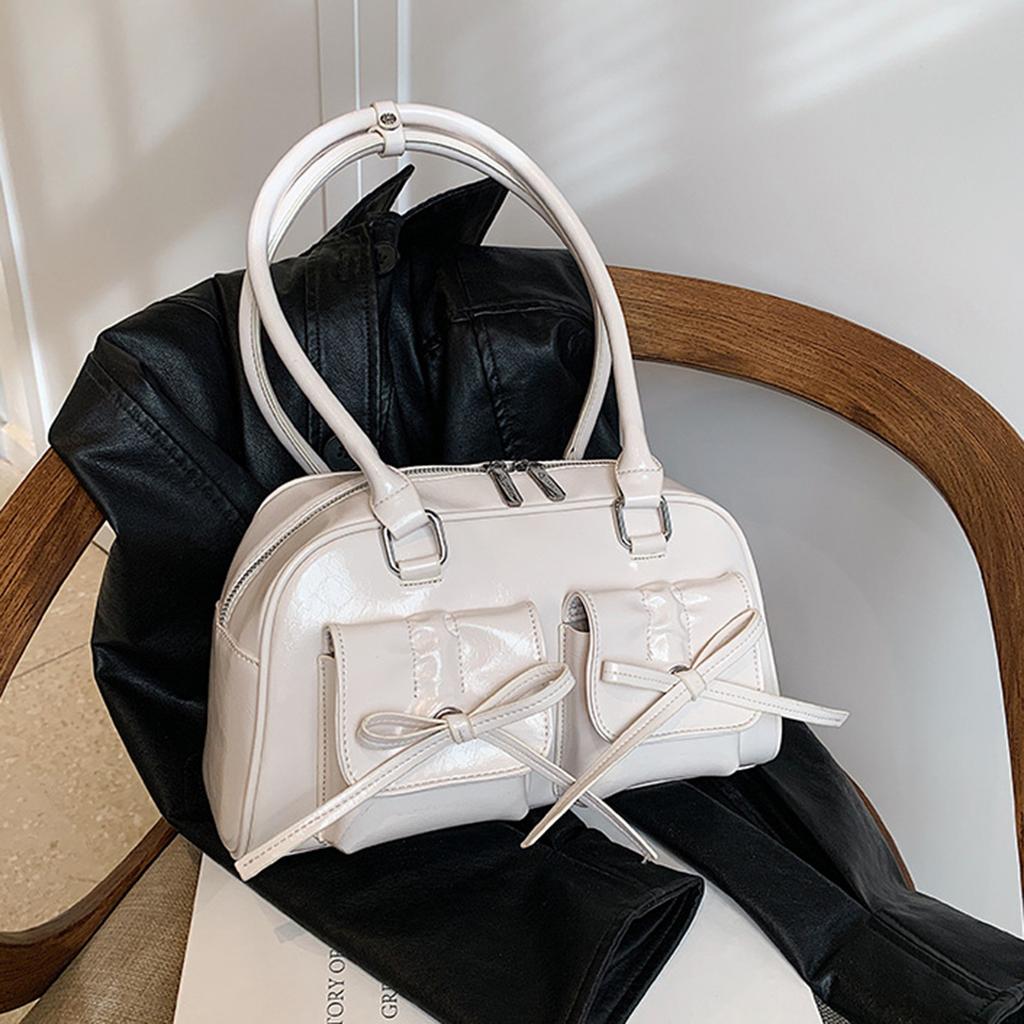 Ladies Elegant PU Shoulder Bag Fine Workmanship and Temperamental Handbag Exquisite Gift for Ladies Birthday