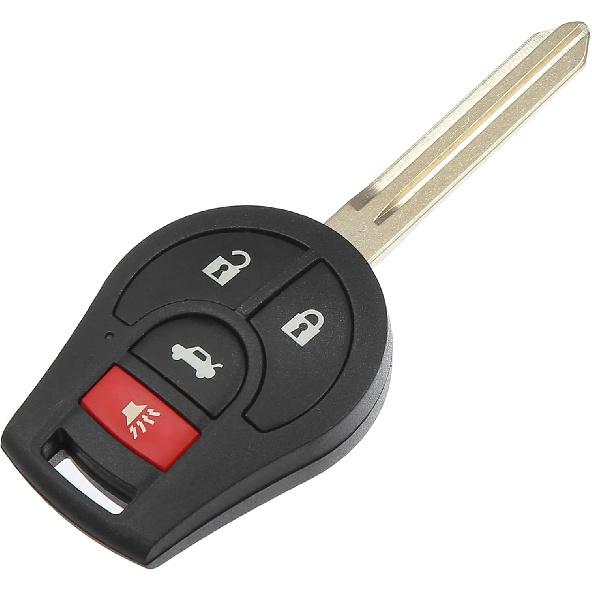 

ACROPIX 315 MHz Key Fob Keyless Entry Remote for Nissan Rogue 2013-2015, for Nissan Versa Sentra 2013-2019 CWTWB1U751 - Pack of 1 Black 2.48 x1.42 x0.55