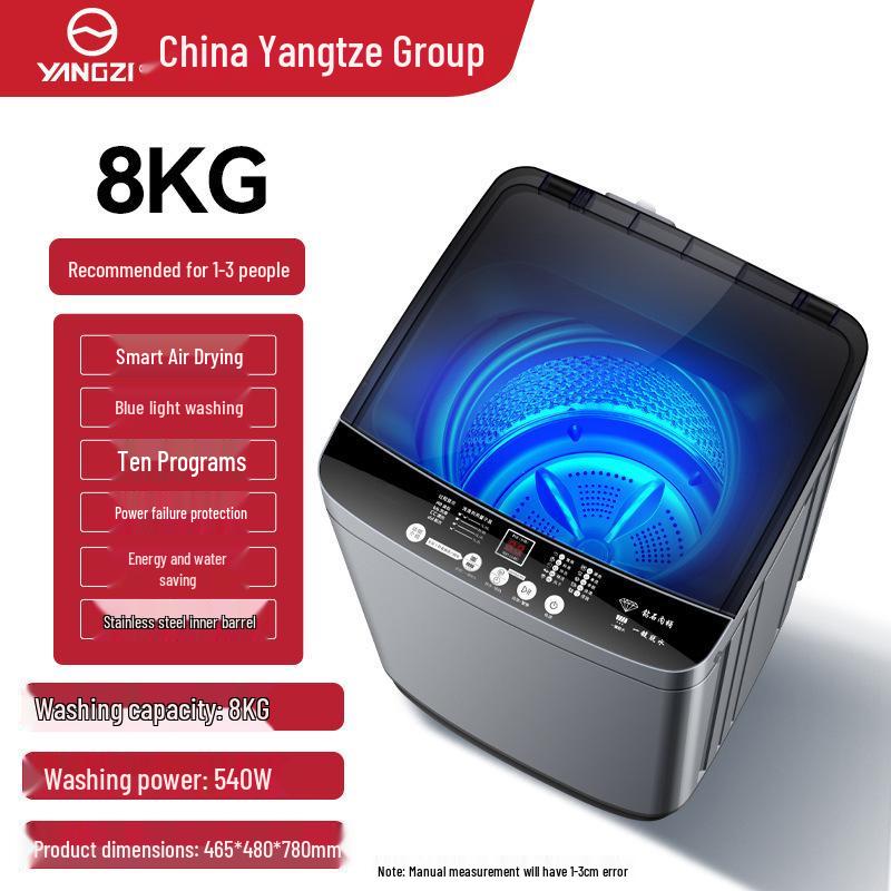 Полностью автоматическая стиральная машина 10 кг - Компактная стирально-сушильная машина для общежития или аренды