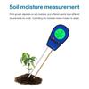 Handheld Soil Detector Multiple Soil PH/Temperature Humidity/Fertility Meter Soil Moisture Analyzer Gardening Planting Helper