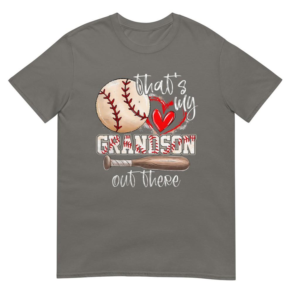 Thats My Grandson Out There Baseball Grandma Mothers Day TShirt