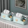 Beiyipin Light Luxury Desktop Tissue Box Organizer