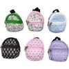 Cotton Material BJD Doll Backpack Cute Flower Design Small Backpack Doll Backpack  Schoolbag Style