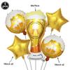 Oktoberfest Party Decorations Beer Banner Balloon 40th Cake Topper Number Balloon for German Beer Birthday Party Supplies Favors