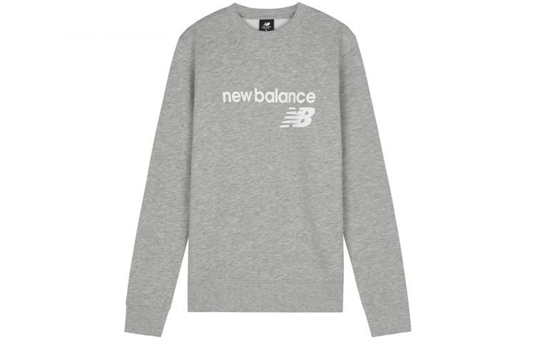 New Balance Lifestyle Casual Sweatshirts Women s Gray Crew Neck Thickened Regular WT03811-AG S