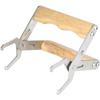 Durable Stainless Steel Beehive Frame Holder With Ergonomic Wooden Handle For Beekeeping Safety And Comfort