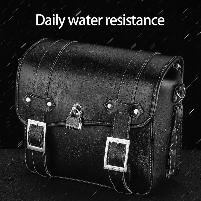 Retro Style Saddlebag Motorcycle Tool Bag Waterproof Travel Luggage Storage Bag Over Saddlebags Motorbike Accessories