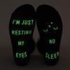 Trendy Luminous Gaming Socks: Sweat-Absorbing, Non-Slip, Large-Size
