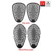 Black CE Level 1/2 Motorcycle Body Protection Pad Universal Motocross Racing Safety Insert Armor Back Protector Moto Equipment