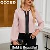 Women's Fashion Casual Long Sleeve V-Neck Blouses & Shirts