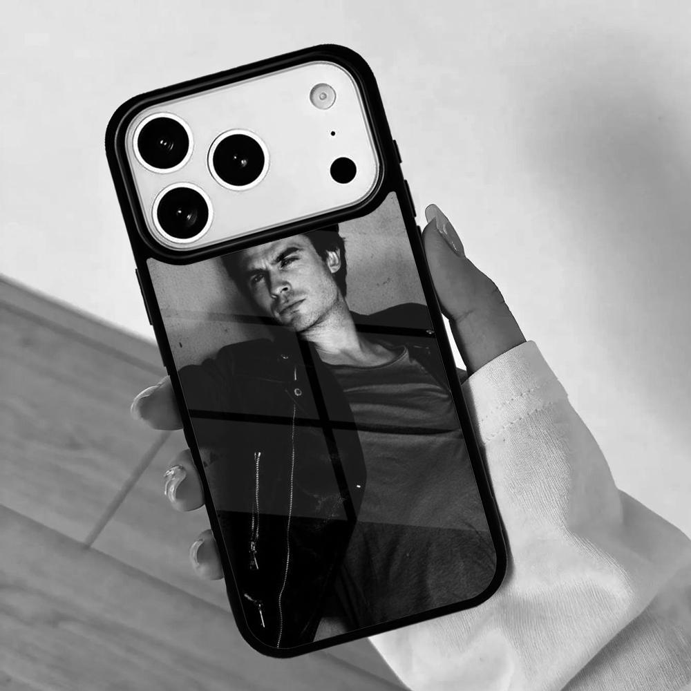 Vampire Diaries Ian Somerhalder Phone Case For Apple iPhone 17 Air 16 Pro Max 15 Pro Max 14 13 12 11 Mini Back Cover