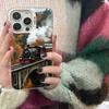 Train Railway Travel Colorful Silver Cover Phone Case For IPhone 17 16 Pro Max 15 Pro 14 Plus 11 12 13 X XS Max XR