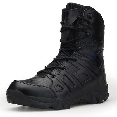 Pánské boty Módní Outdoor Antikolizní turistické boty Army Combat Vojenské boty