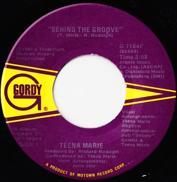 

7inch Record TEENA MARIE - Behind The Groove G7184F Gordy 1980 US Soul/Funk Used