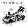 1:32 Koenigsegg ONE 1 Simulační slitina Tlakově litý Superauto, Hračka pro kluky Závodní auto, Sběratelský model auta, Dekorace, Dárek