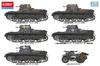 Academy WW2 German Panzer I Tank Type B KS750 Sidecar Plastic Model 13556 1/35 &