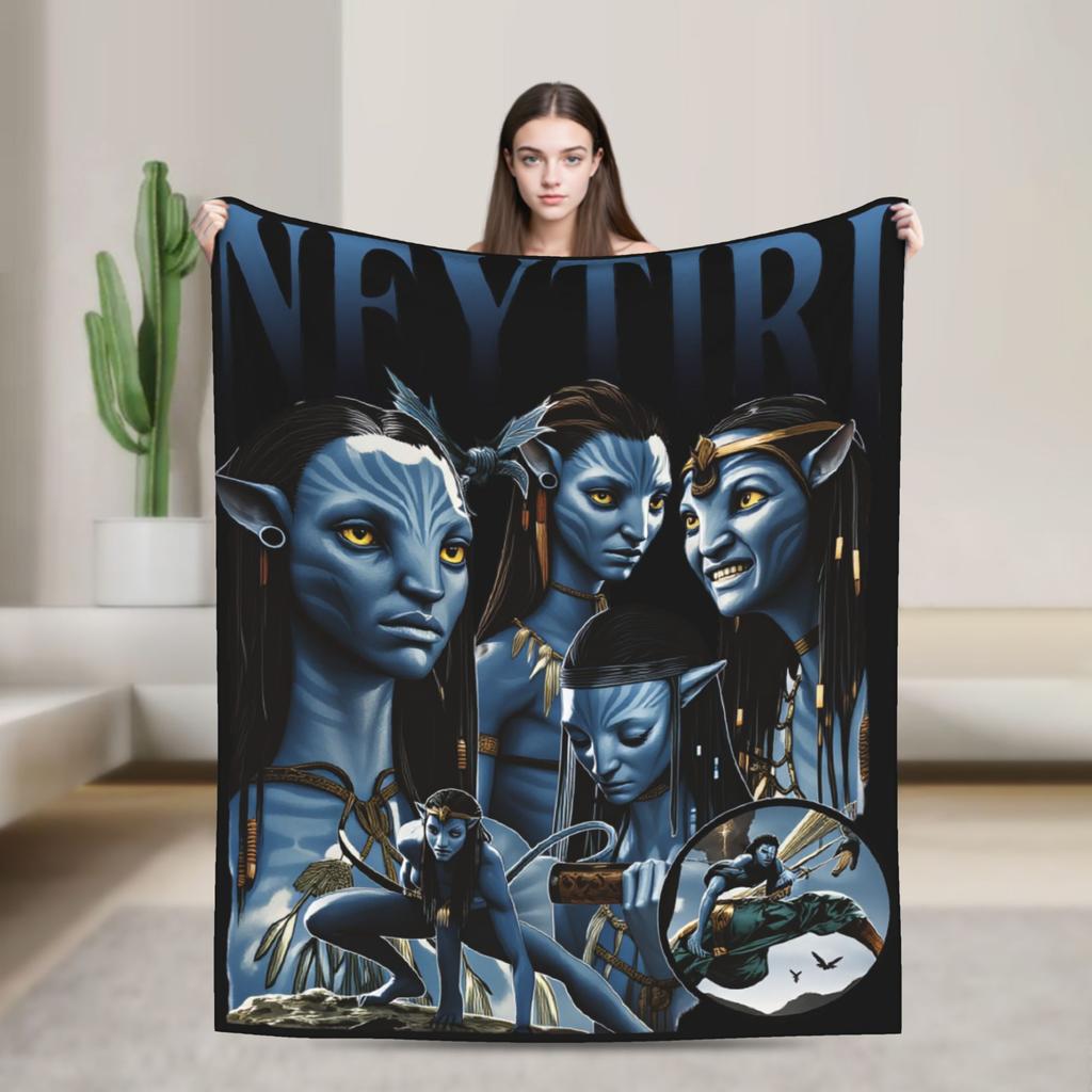Avatar Fire and Ash Blanket Quality Warm Soft  Throw Blanket Winter Boy Girl Outdoor Fashion Bedspread