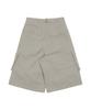 THE COLDEST MOMENT Tcm Easy Cargo Half Pants (Grey Beige)