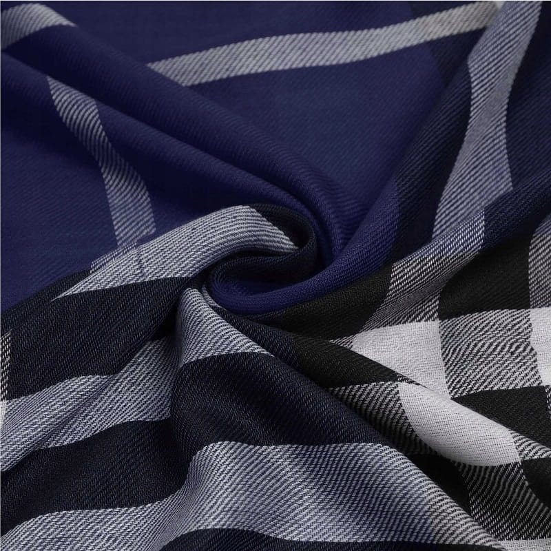 Ciepły Szalik Damski Angielska Krata Cashmere Sza-12
