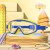 New children's swimming goggles, high-definition, waterproof, anti-fog, large-frame children's swimming goggles, diving practice goggles