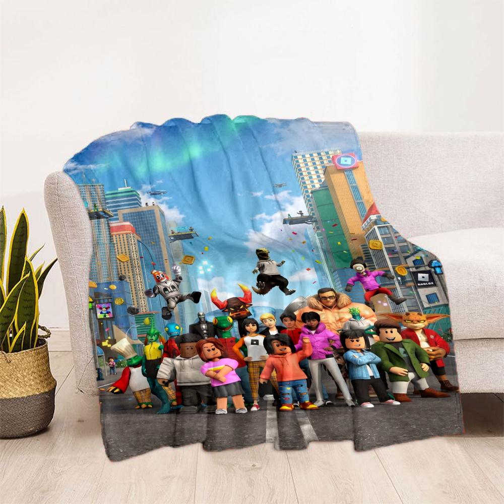 Roblox Universe Guide Blanket Soft Cozy Perfect For Sofa Bed Office Chair For All Seasons Modern Gift For Travel Home Birthdays