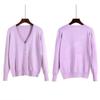 Mulheres primavera e outono casual manga comprida cardigan malhas