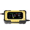 12V 7A Car Battery Charger Digital Battery Maintainer Color Screen Smart Fast Charge for Calcium Gel AGM Lead Acid Batteries