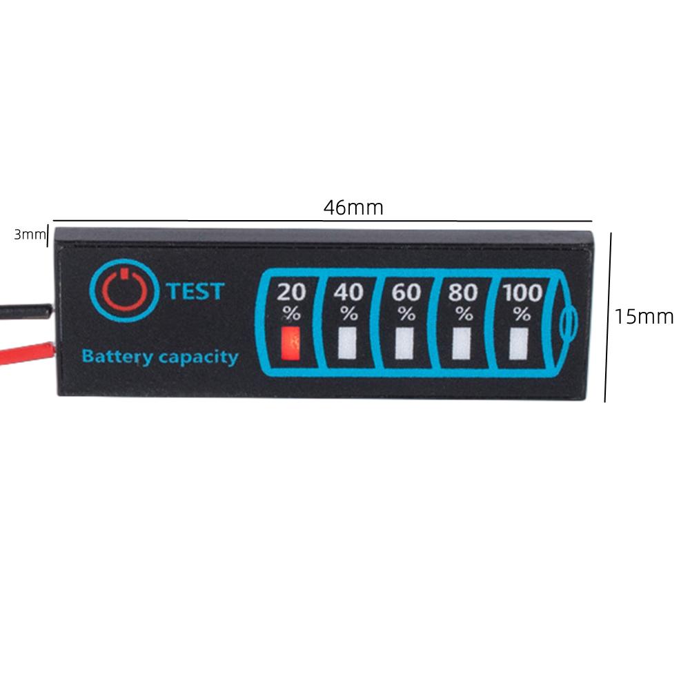 1s-8s 18650 li-ion lipo lítio 5-30v indicador de nível de bateria acidificada ao chumbo testador display lcd medidor módulo medidor de tensão de capacidade