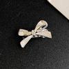 1/2/4Pcs Elegant Cute Golden Silver Bow Hairpins Mini Fashion Hair Clip Women Daily Hair Decor Ornaments