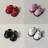 Hand-made Doll Shoes Leather Material Leather Shoes Hobbies For 17CM Labubu Doll Shoes  Doll Toys