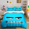 Blue Three-Piece Set For Decoration Exquisite Three-Piece Bedding Set Gift For Kids And Adults