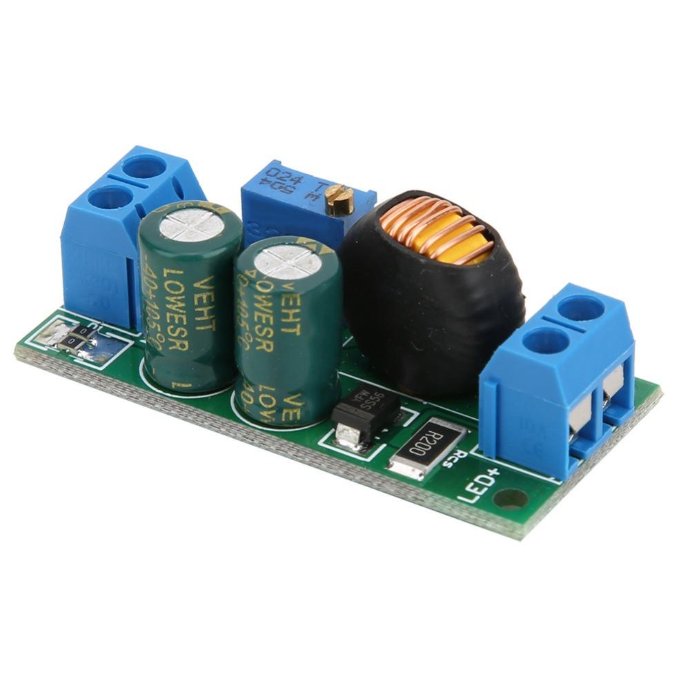 DC 6-50V PWM Regulator L 1-3A Adjustable Step Down Power Supply Current Converter LED Lighting