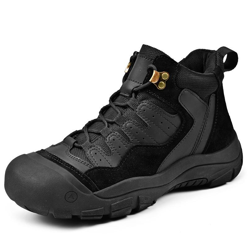 Men's Plus Size Tactical Hiking Boots - Outdoor & Trail Running Shoes for Autumn/Winter